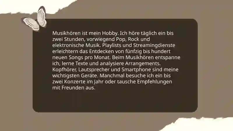 Meine Hobbys 4