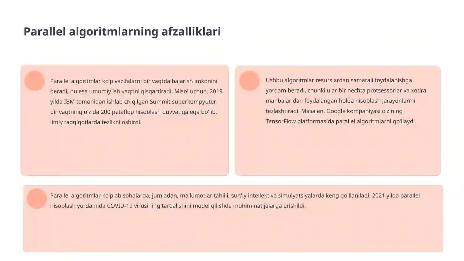 Parallel algoritmlar 4