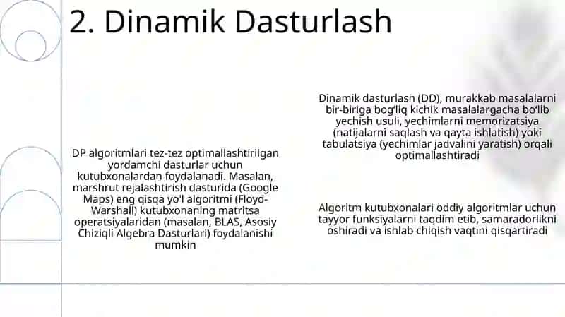 Algoritmlar kutubxonasi 4