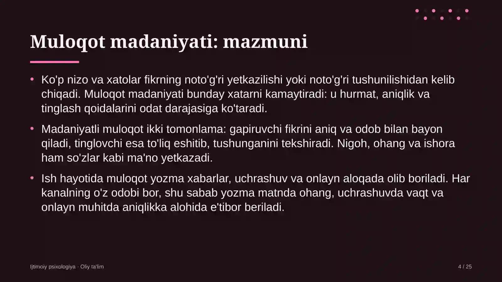 Go'zallik salonlarida muloqot madaniyati 4