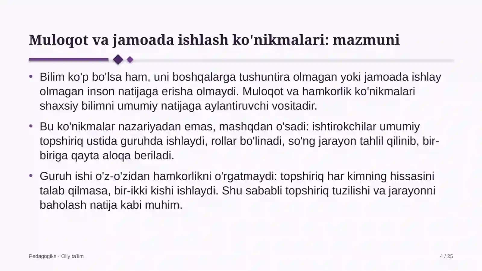 geodeziya va kartografiyada muloqot va jamoada ishlash ko'nikmalarini rivojlantirish 8700 4