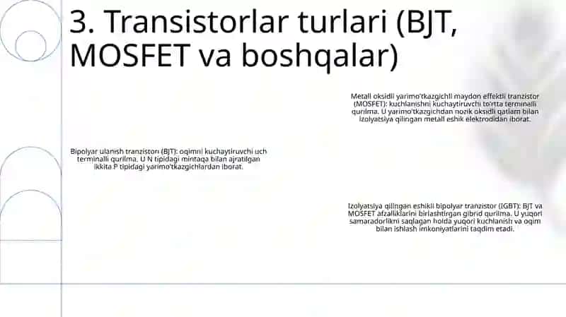 Tranzistorlar Va Ularni Ishlash Prinspi 4