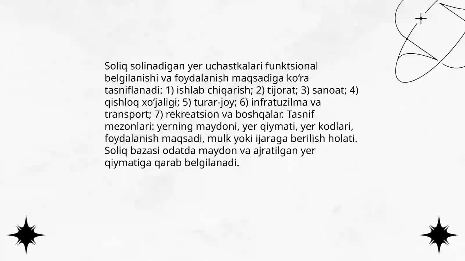 Yuridik shaxslardan olinadigan yer soligʻi 4