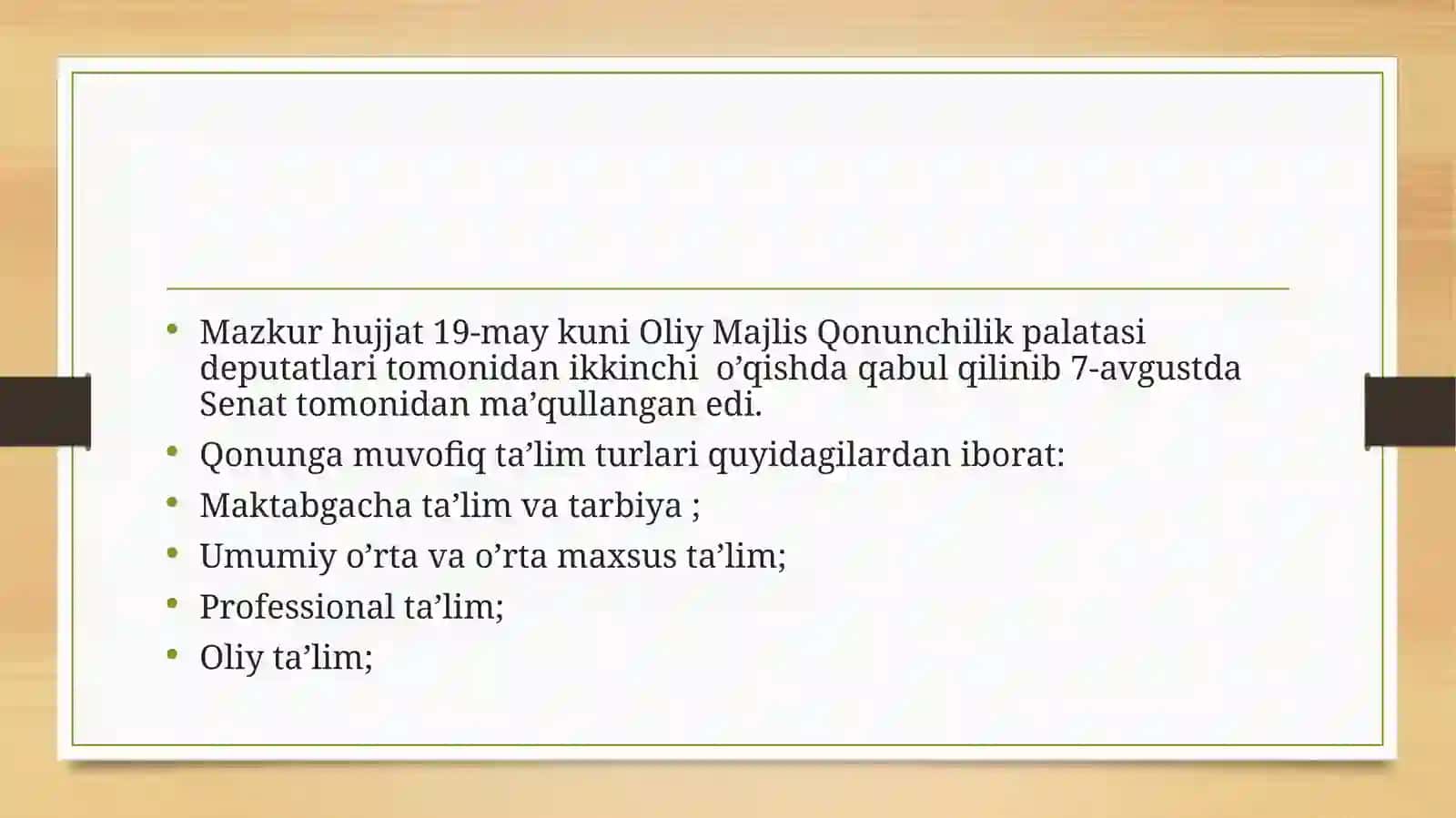 TA’LIM TO’G’RISIDAGI QONUNNI MAZMUNI 4
