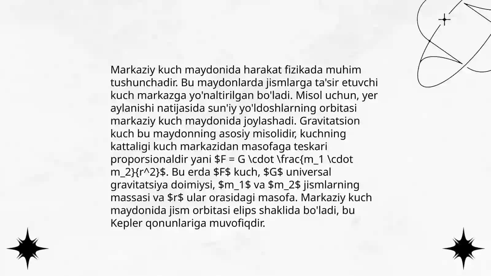 Kepler qonunlari 4
