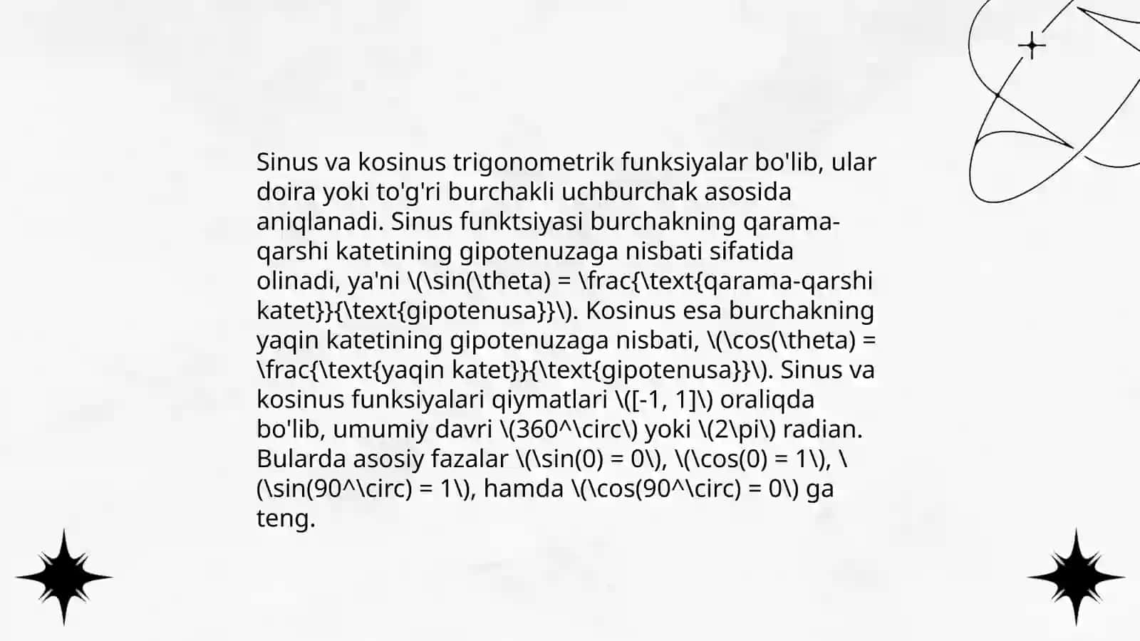 Trigonometriya 4
