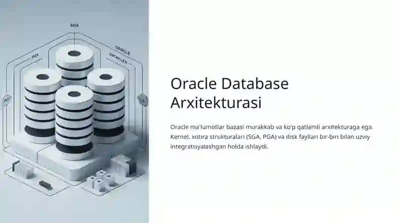 ORACLE Ma'lumotlar Bazasi 4