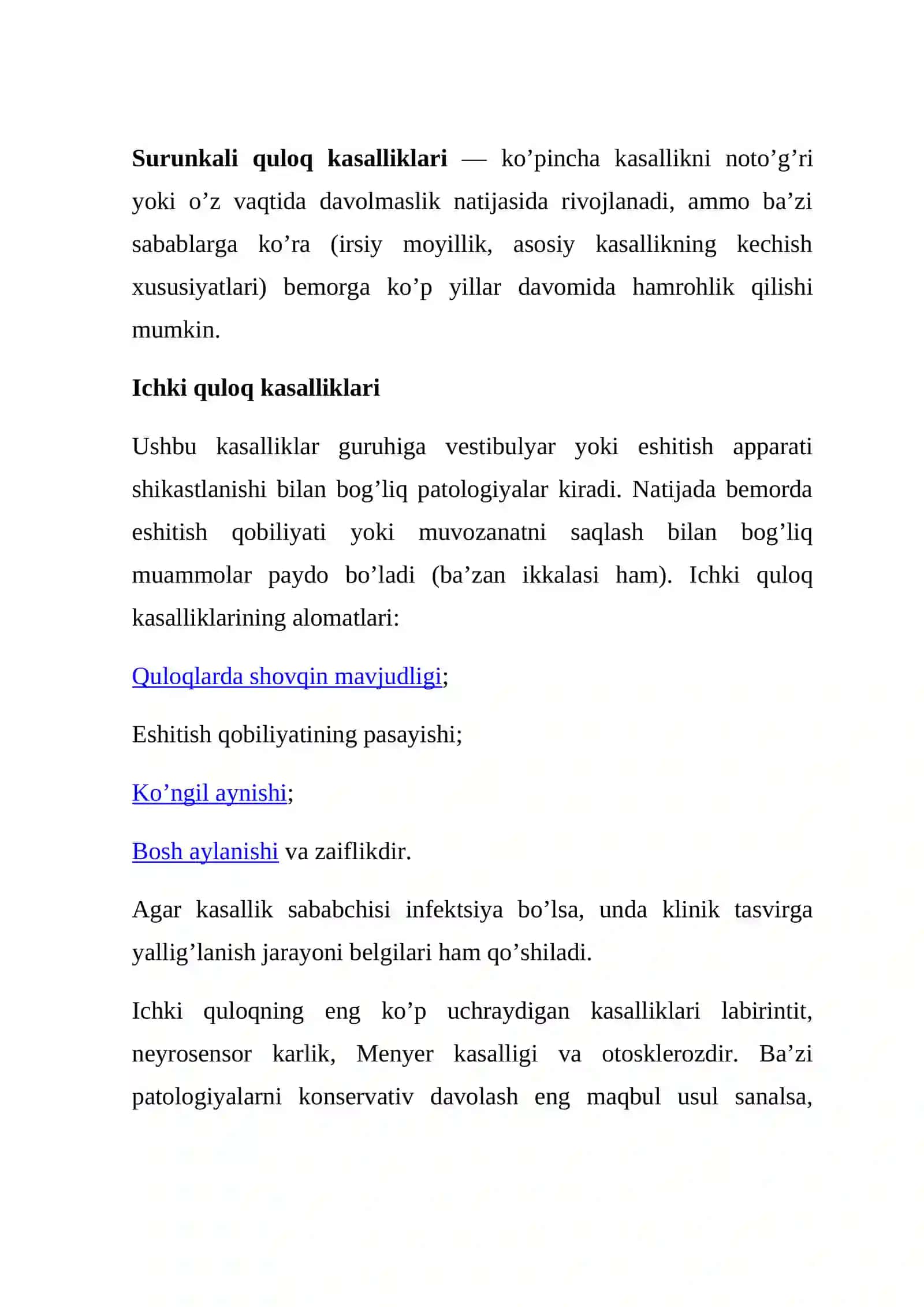 Quloq kasalliklari 4