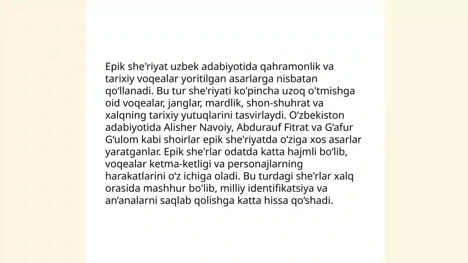 Hozirgi she'riyat janrlari 4
