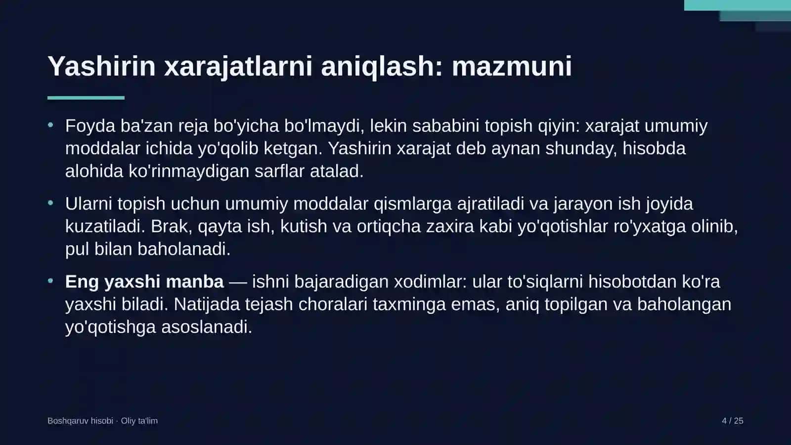 Dublyaj studiyalarida yashirin xarajatlarni aniqlash 4