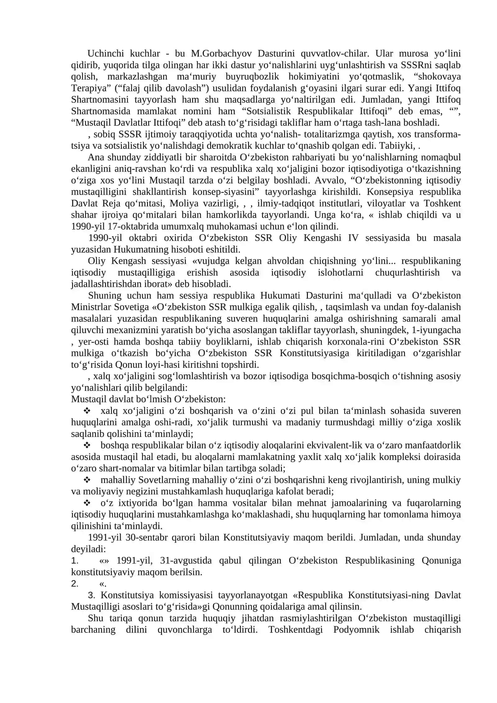 O‘zbekiston Respublikasining Tarixiy Ahamiyat 4