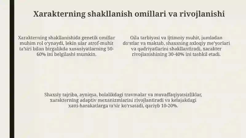 Xarakter 4