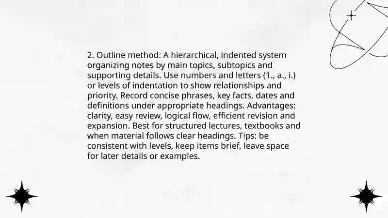 Note-making style 4