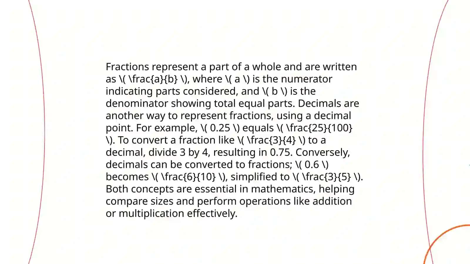 Confidence with numbers 4