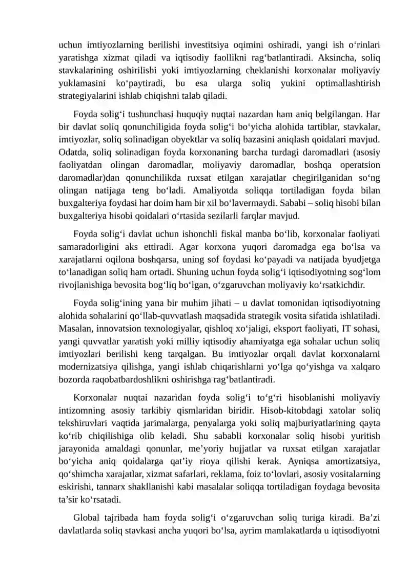 Foyda soligʻini hisoblash 4