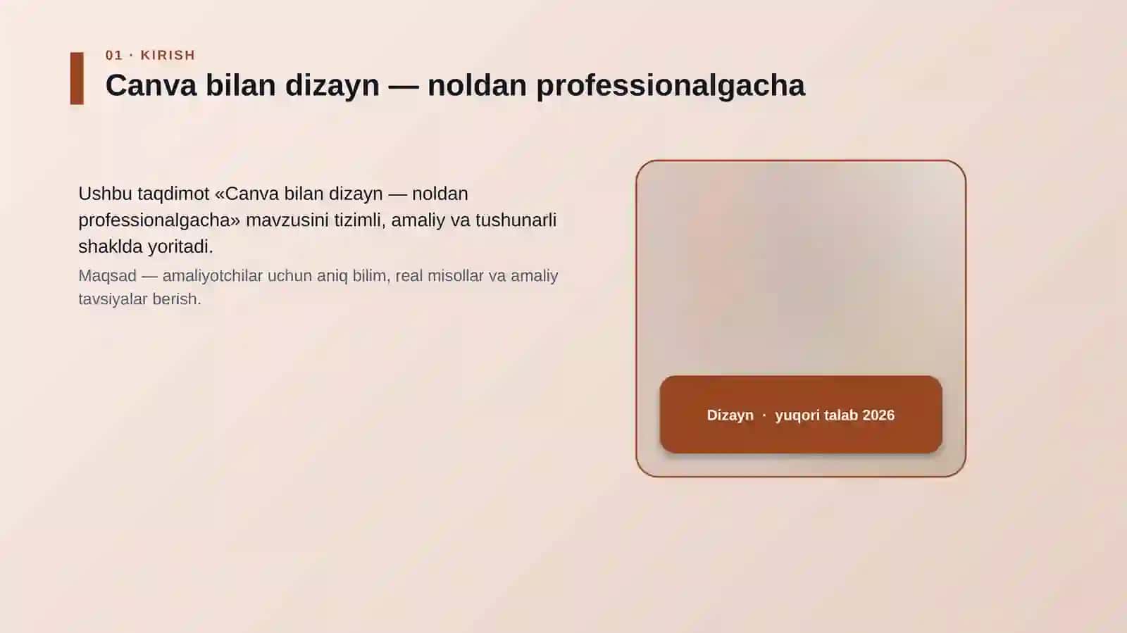 Canva bilan dizayn — noldan professionalgacha 4