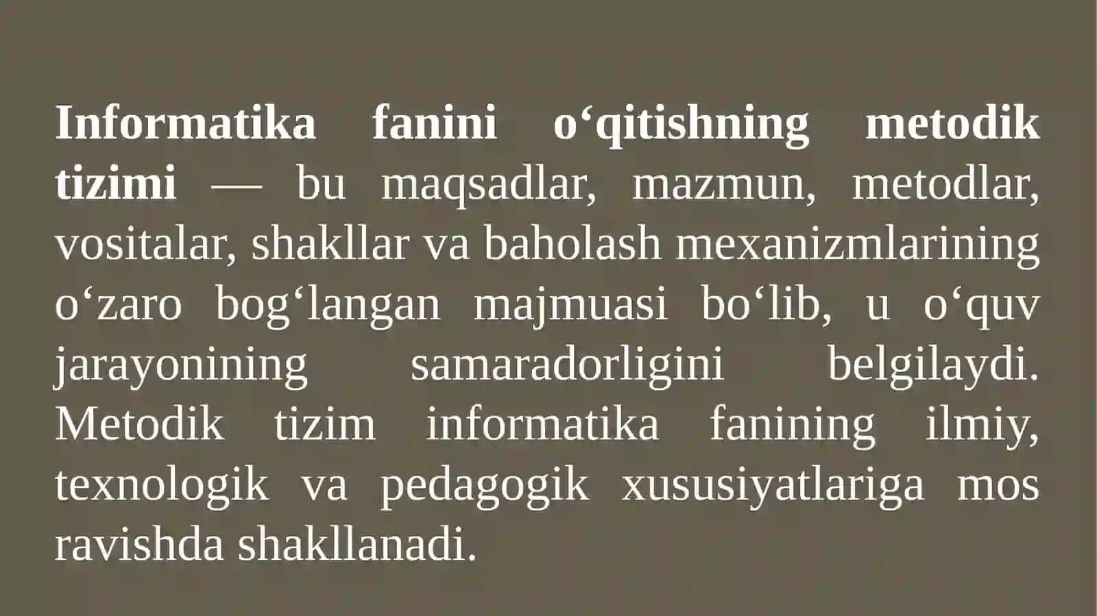 Informatika va axborot texnologiyalari kurslari 4