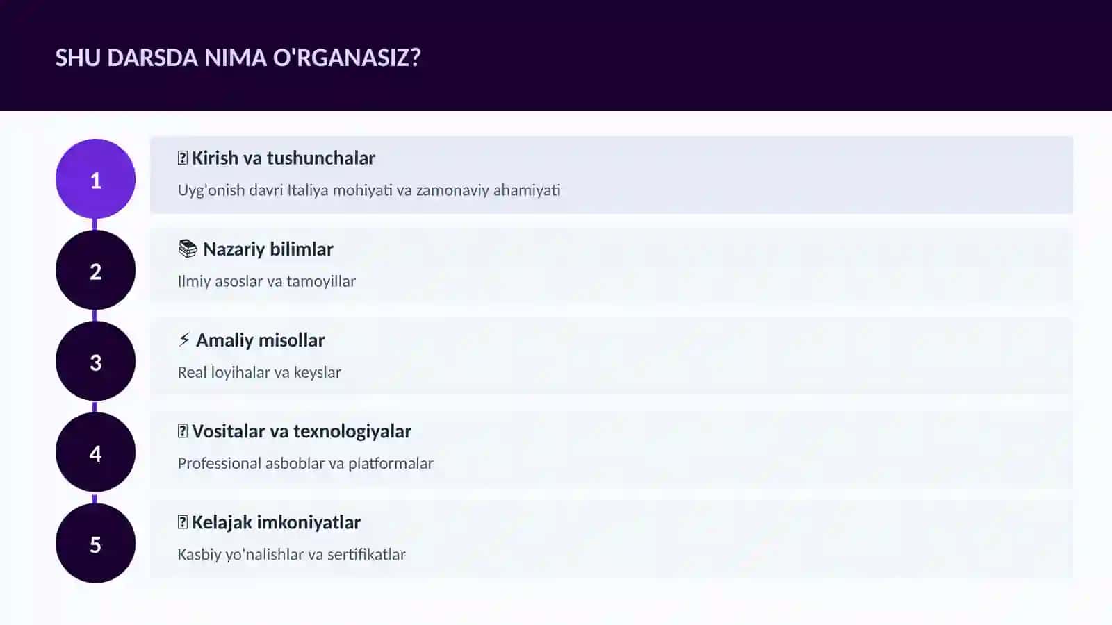 Uyg'onish davri Italiya 4