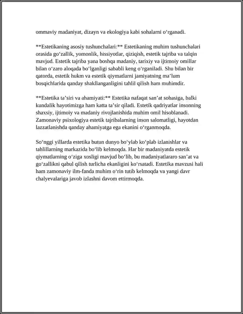 ESTETIKA 4