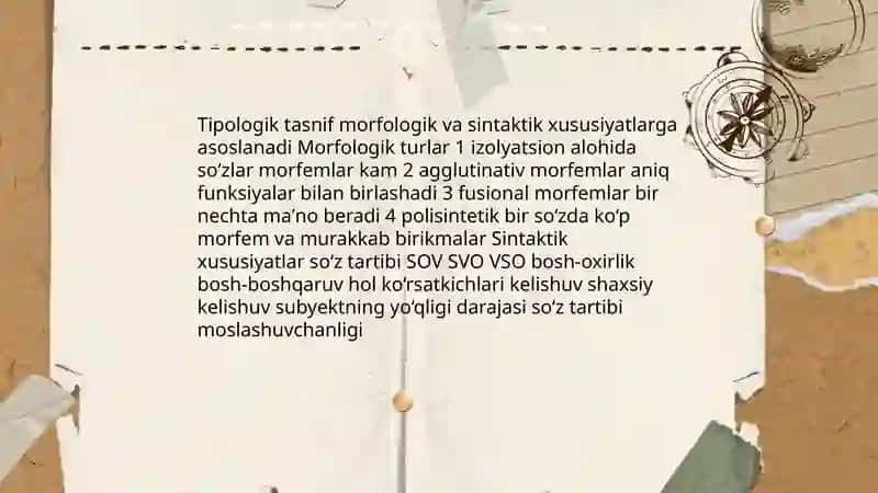 Dunyo tillari tasnifi 4