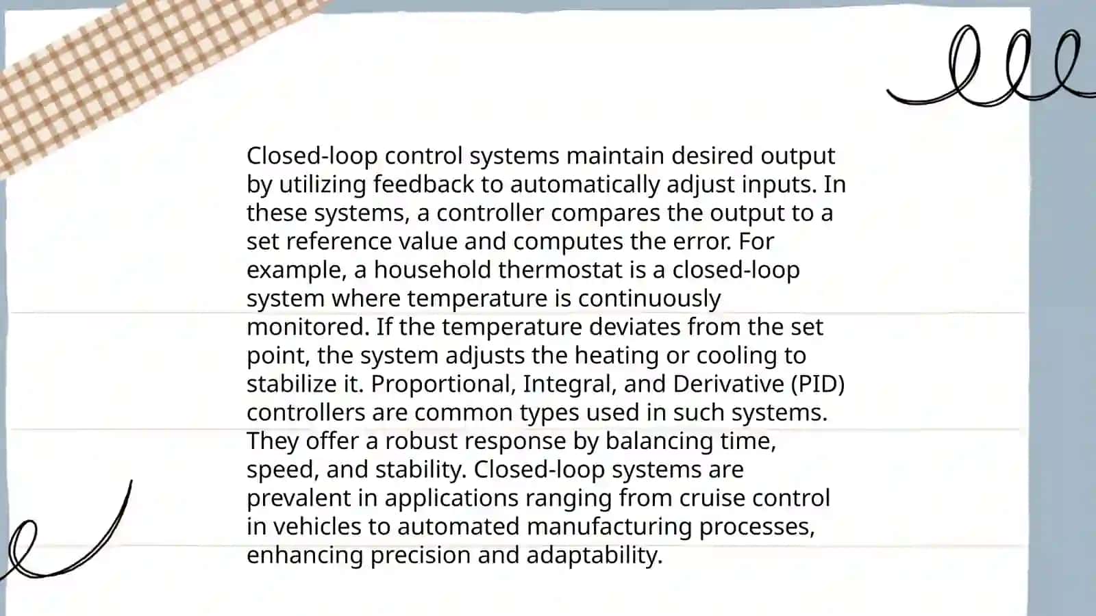 Control systems 4