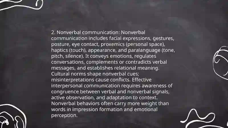 Interpersonal Communication 4