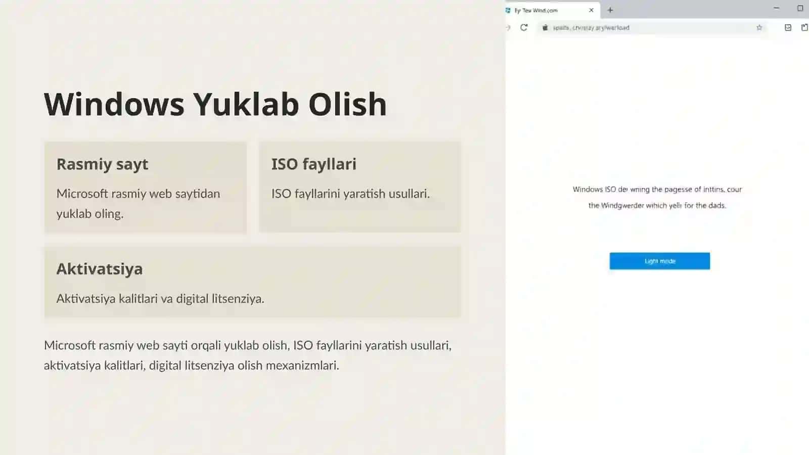 Windows OS O'rnatish va Konfiguratsiyasi 4