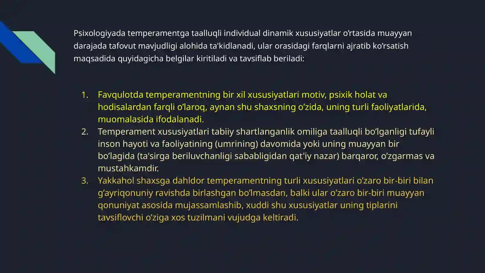 Temperament 4