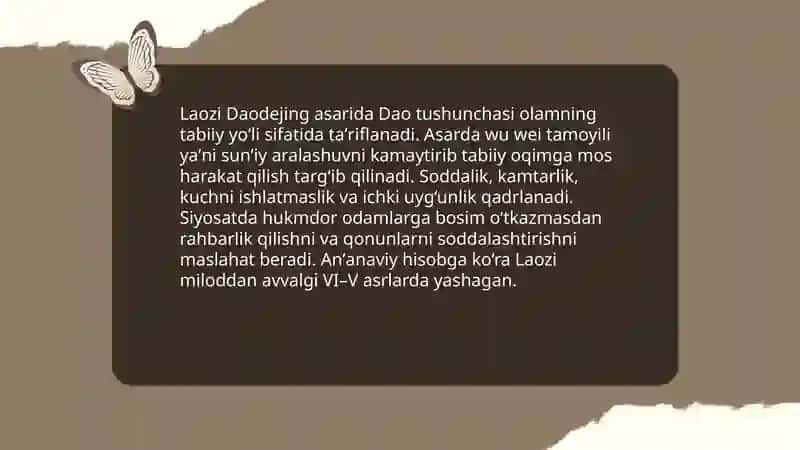 Daobizm Xitoy taʼlimoti 4