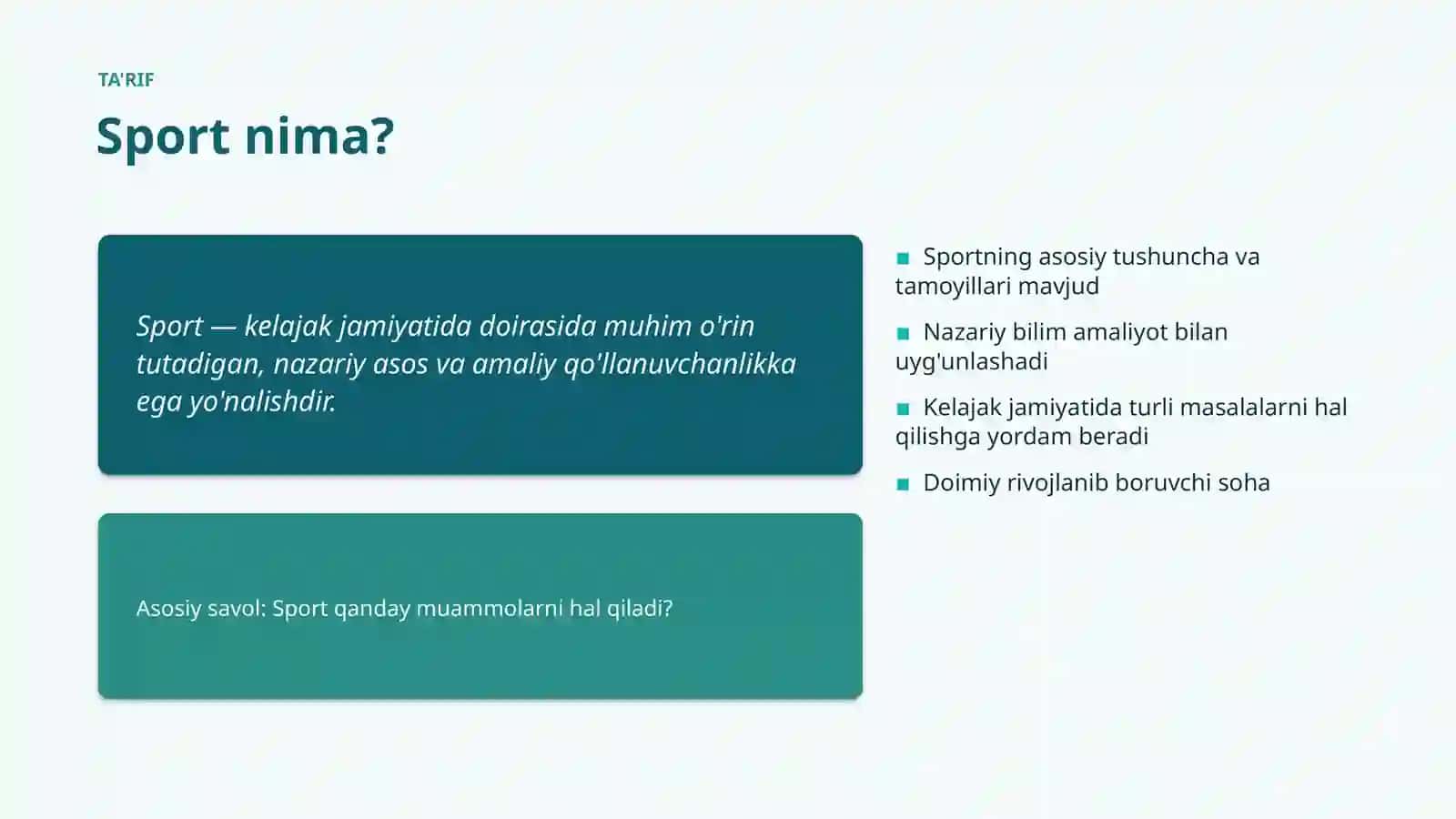 KELAJAK JAMIYATIDA 4