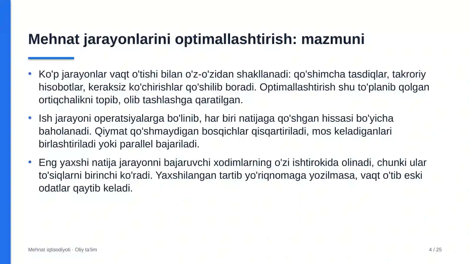 Lift xo'jaligida mehnat jarayonlarini optimallashtirish 4