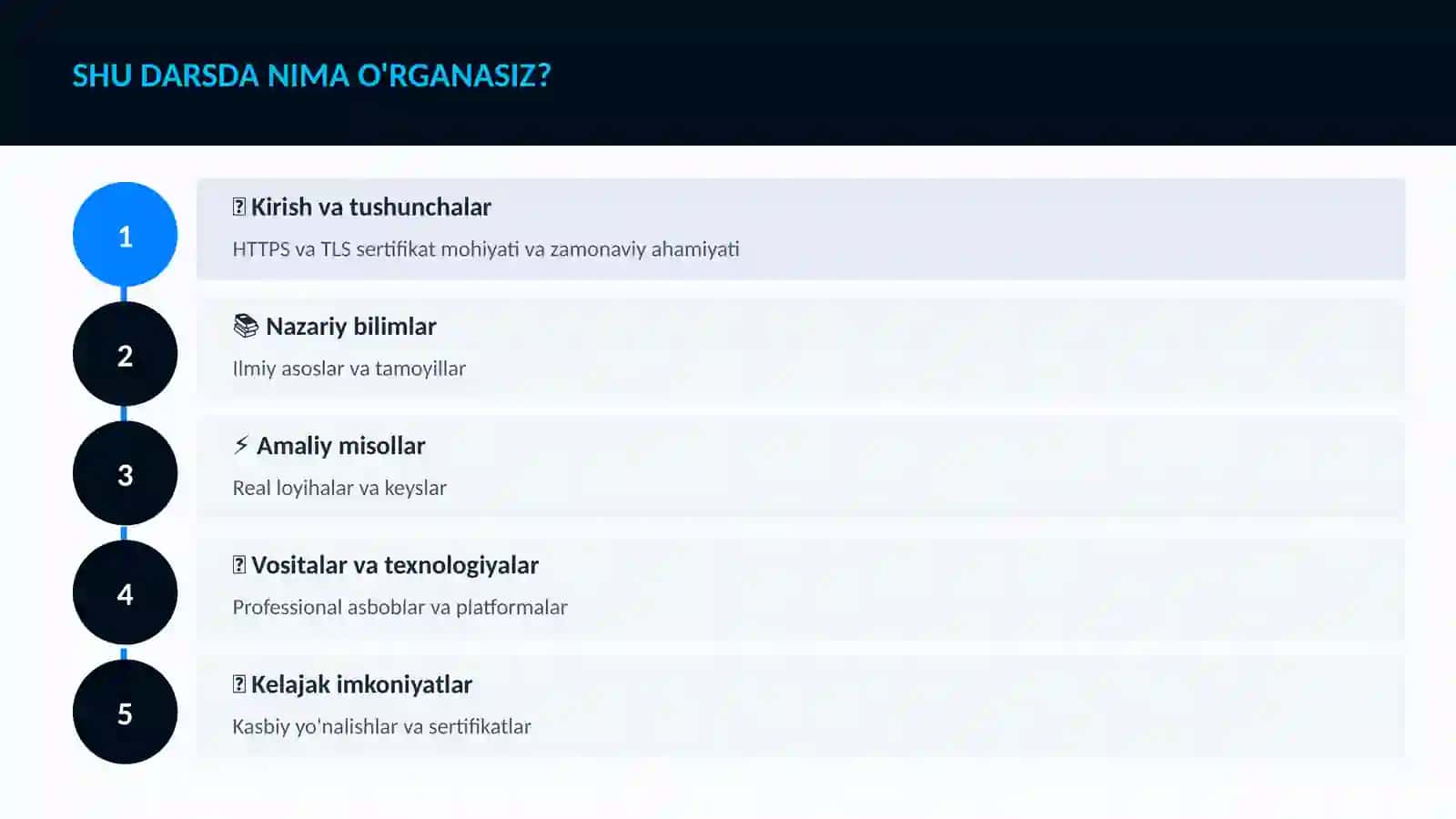 HTTPS va TLS sertifikat 4