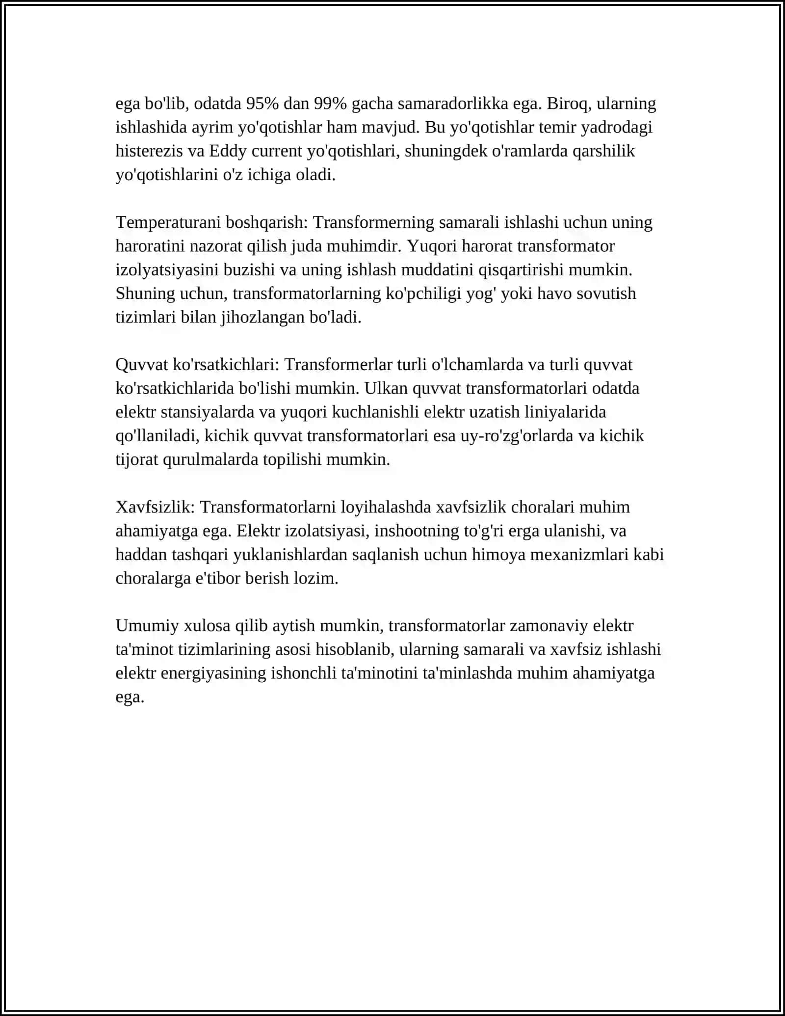 TRANSFORMATORLAR 4