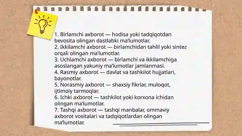 Axborot va uning turlari 4