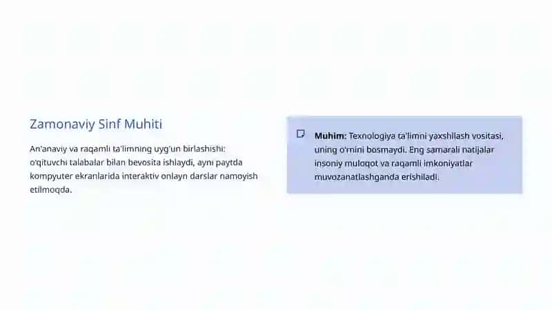 Aralash Ta'lim (Blended Learning) 4