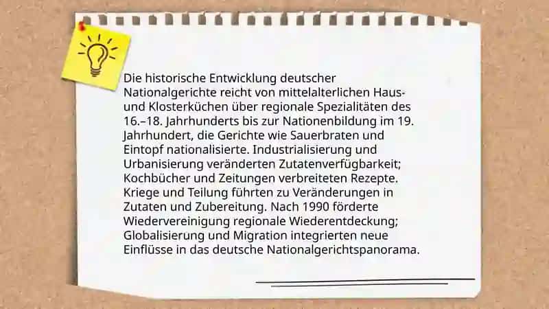 Nationalgerichte in Deutschland 4