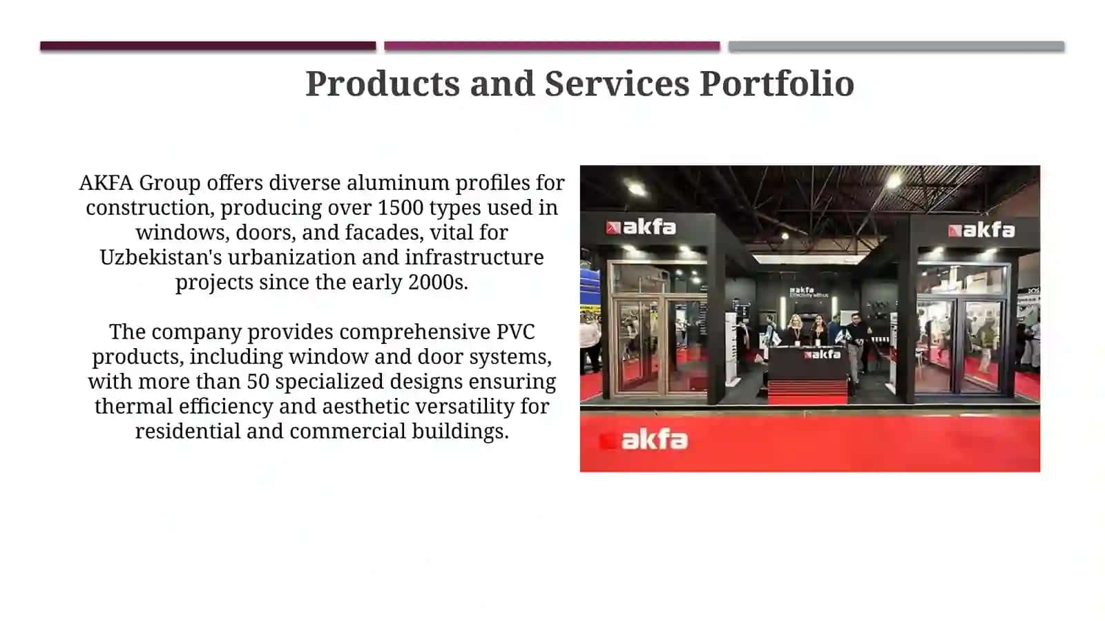 Akfa Group: Overview 4