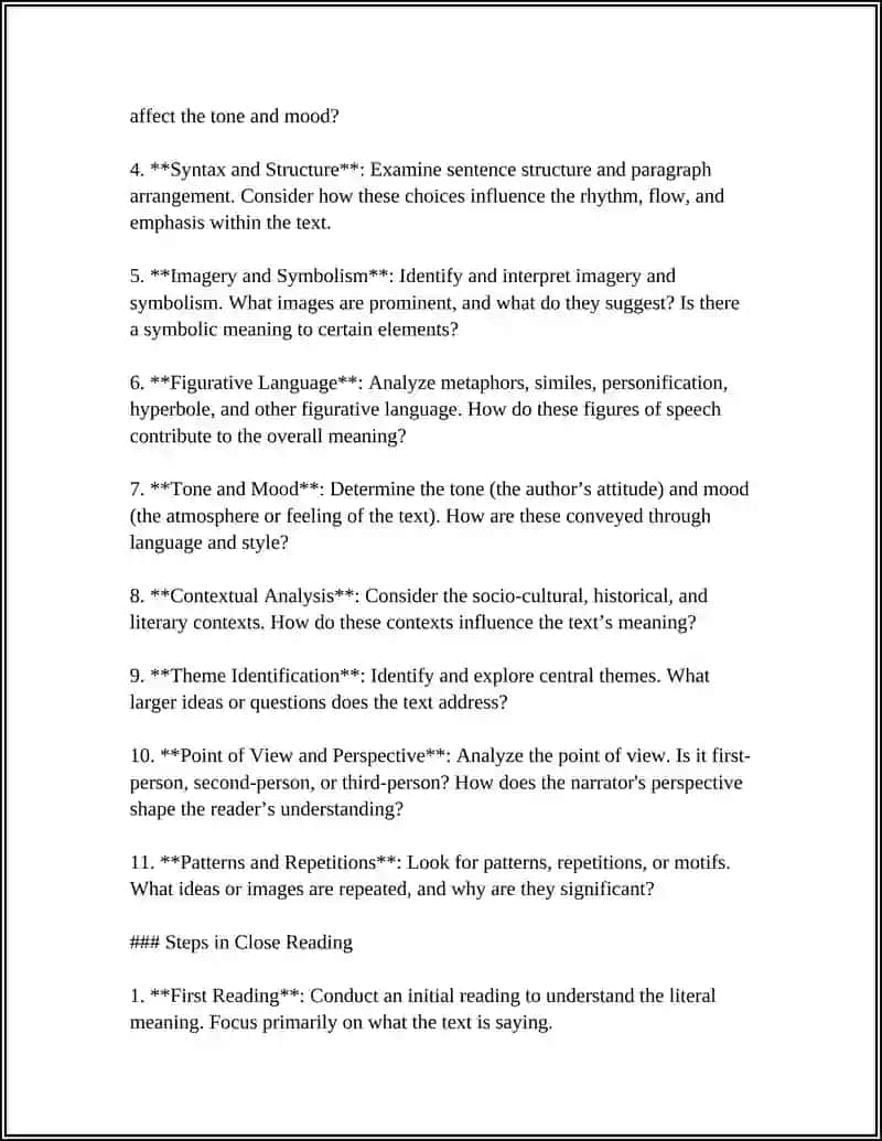 READING IN DETAILS 4