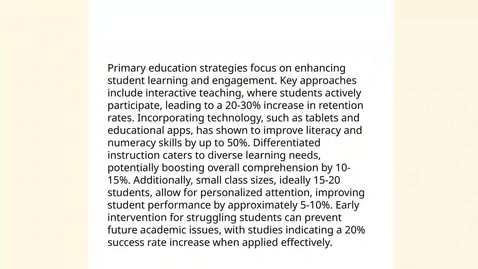 The education 4