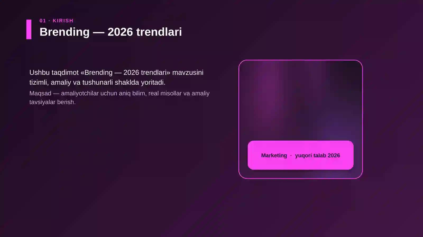 Brending — 2026 trendlari 4