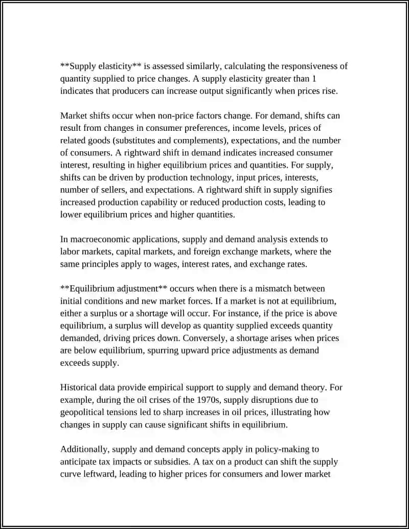 Supply and Demand Analysis 4