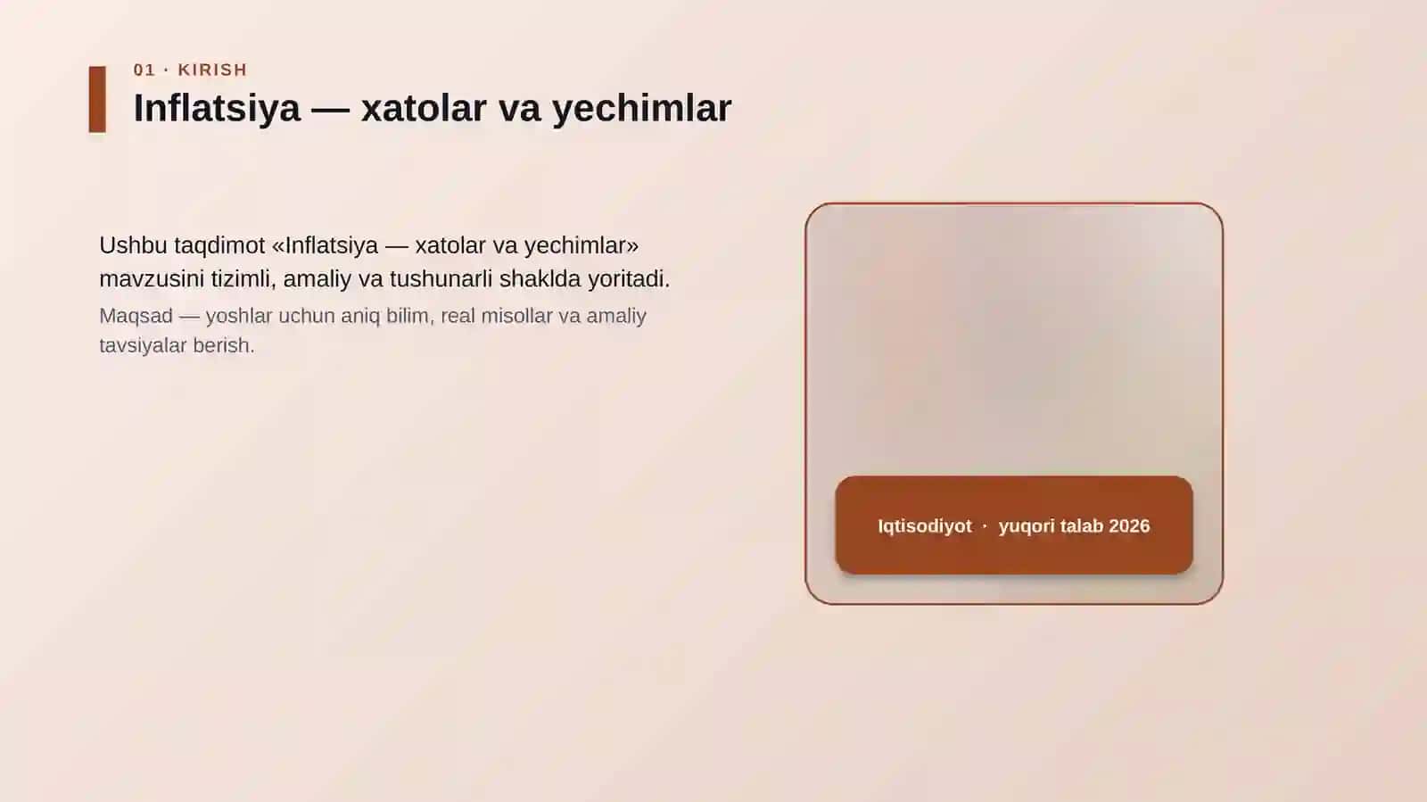 Inflatsiya — xatolar va yechimlar 4