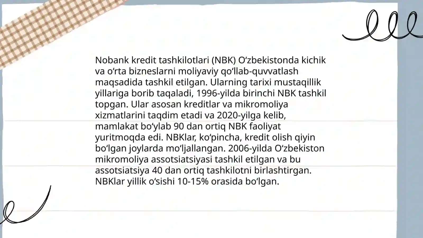 Nobank kredit tashkilotlari asosiy turlari va funksiyalari 4