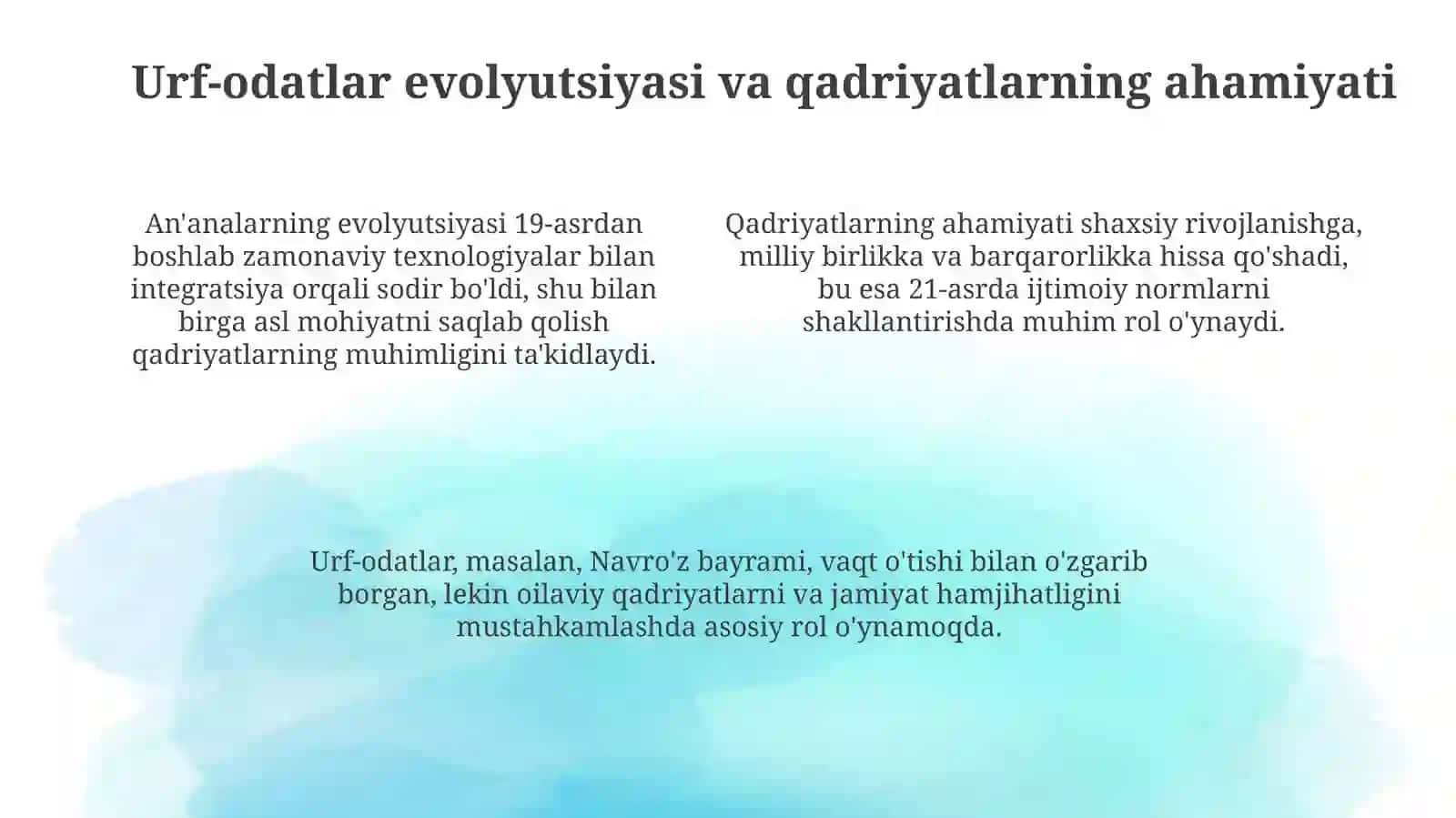 Milliy odatlar va qadriyatlar-eliftixori 4