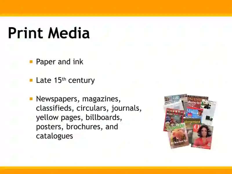 Types of MASS MEDIA 4