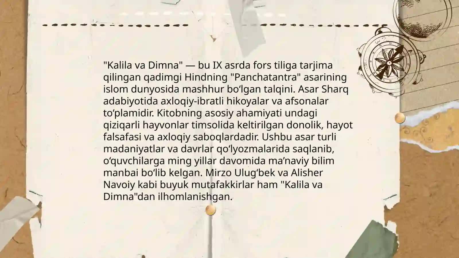 Kalila va Dilma rivoyatlari 4
