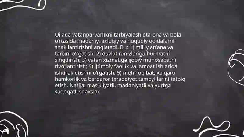 Oila vatan ichra vatan 4