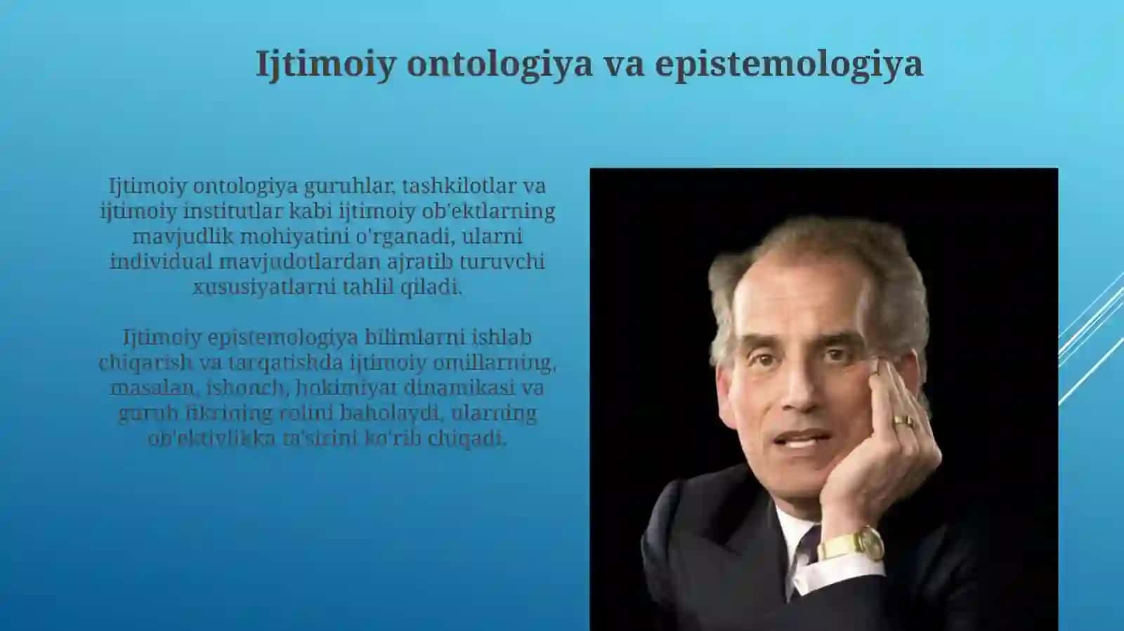 Jamiyat falsafasi 4