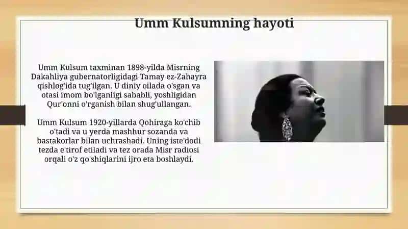 Misr musiqasi tarixi 4