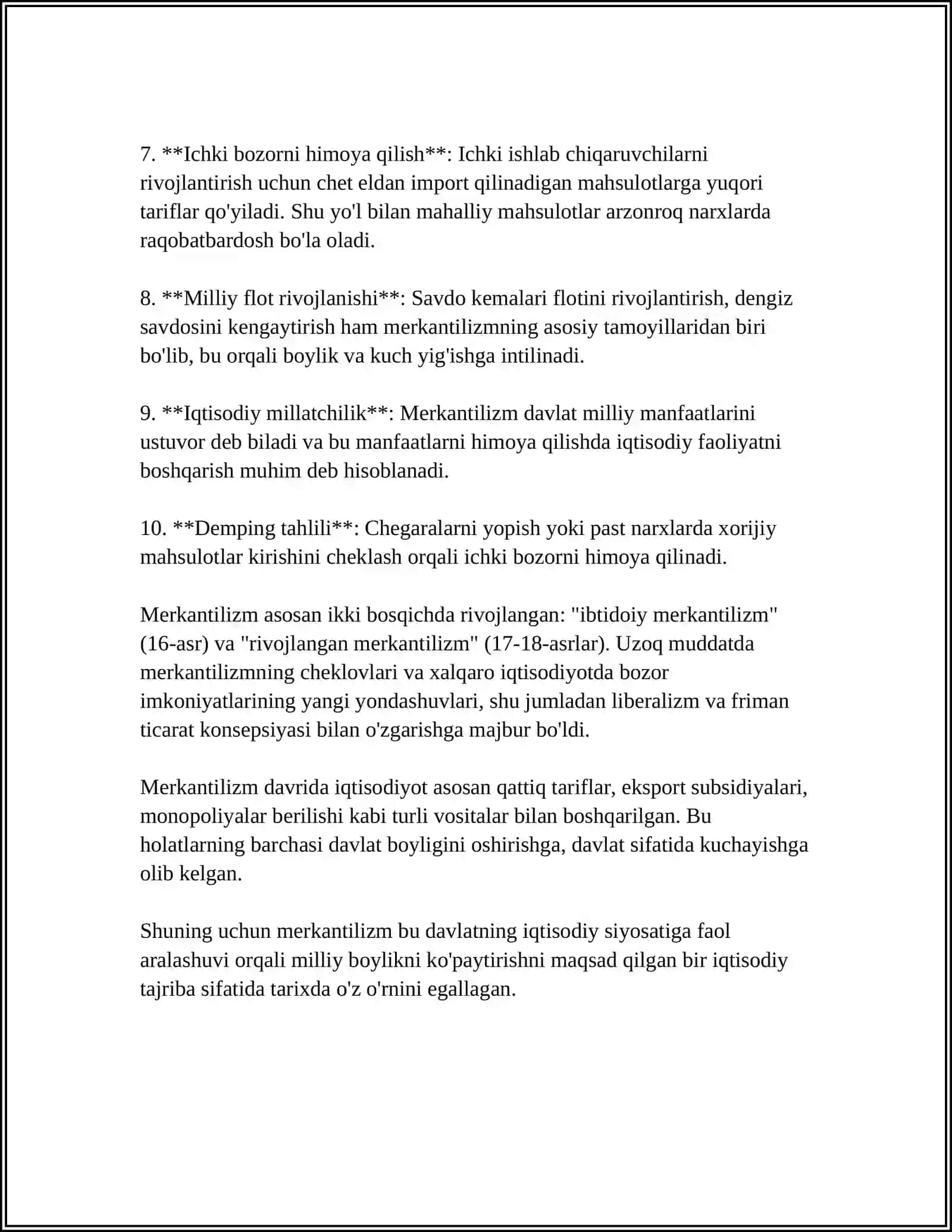 ILK MERKANTILIZM 4